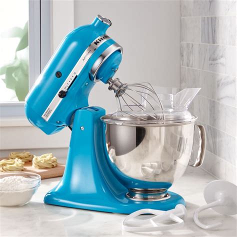 Kitchenaid Artisan Crystal Blue Stand Mixer Reviews Crate And Barrel