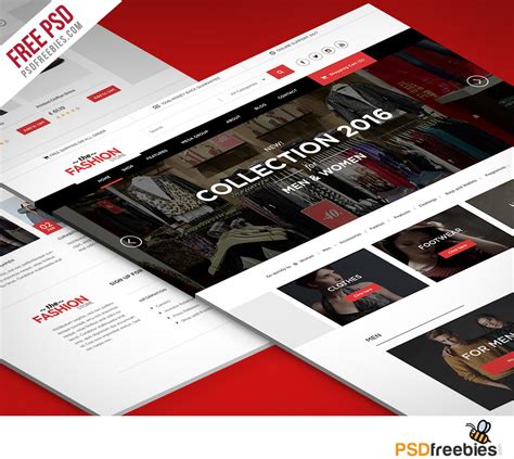 Multipurpose Ecommerce Website Free Psd Template