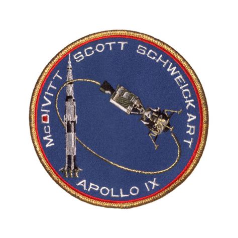 Apollo Commemorative Mission Set Space Patches