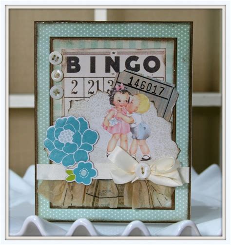 1000+ images about Altered Bingo Cards on Pinterest | Birthday cards ...