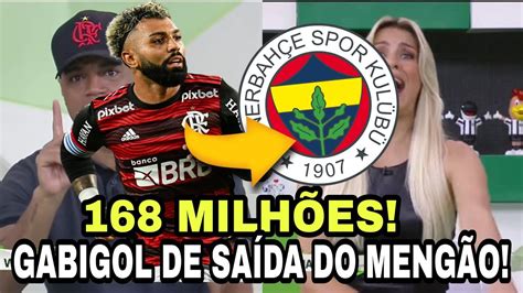 SAIU AGORA 168 MILHÕES FLAMENGO ANUNCIA A VENDA DE GABIGOL YouTube