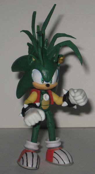 Manic The Hedgehog Sonic Custom Action Figure Custom Action Figures