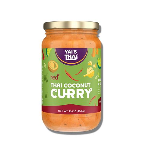 Yais Thai Thai Coconut Curry Red 16 Oz Pack Of 6