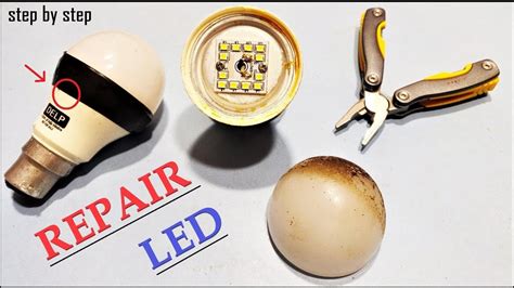 How To Repair Led Bulb At Home Fixing Easily Youtube