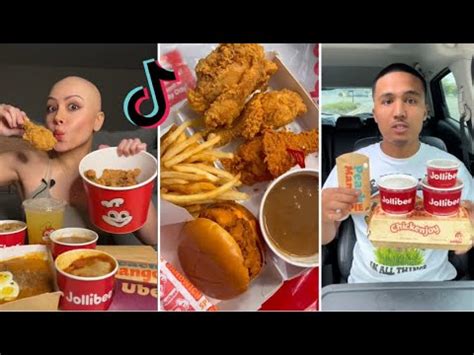 Jolliebee Mukbang Tik Tok Compilation Youtube