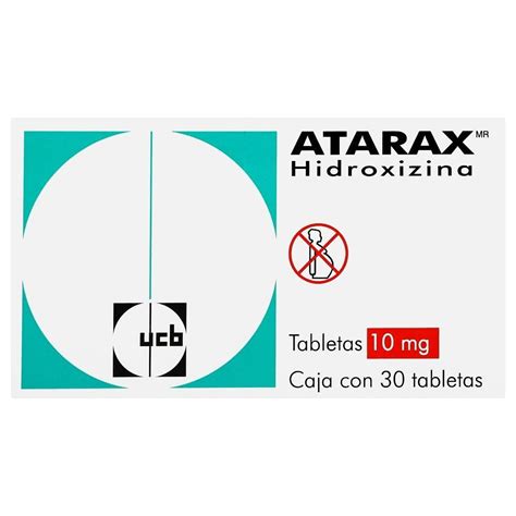 Atarax Hidroxizina Mg Tabletas Walmart