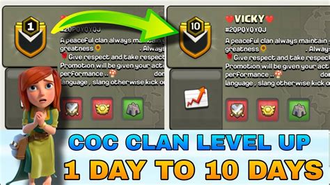 How To Level Up Clan Fast In Coc Faster Level Up Clash Of Clan Supercell Youtube