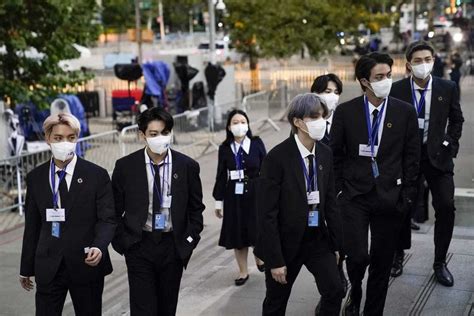 Grupo De K Pop Bts Faz Comovente Discurso Na Assembleia Geral Da Onu