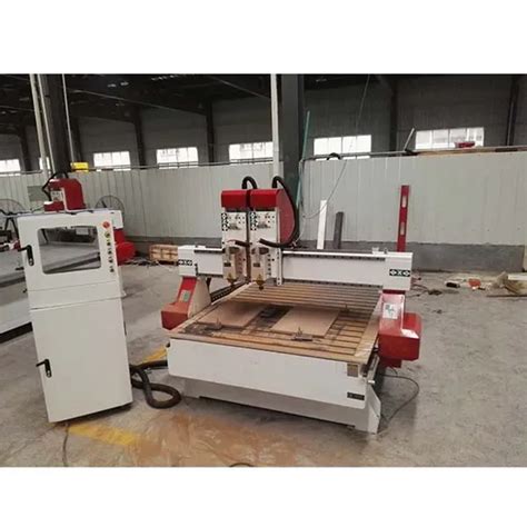 Two Heads Model Cnc Router Machine With Vacuum Table Cnc Router And