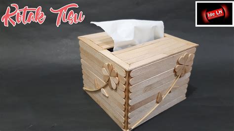 Cara Nak Buat Kotak Tisu Kayu