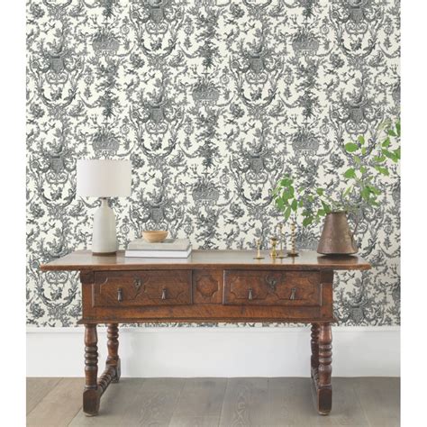 At4237 Old World Toile Wallpaper Toiles By York