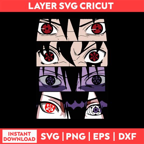 Uchiha Sasuke Anime Svg Cartoon Svg Anime Cricut Svg Anim Inspire