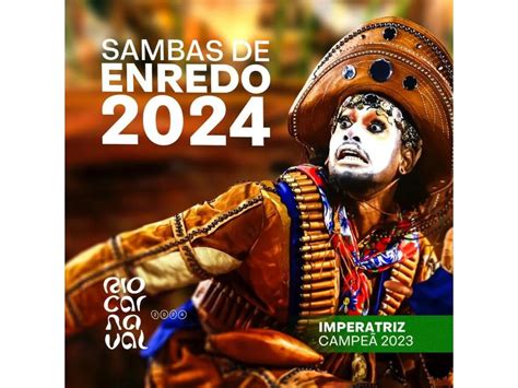 Álbum sambas enredo do Carnaval Rio 2024 é lançado nas plataformas