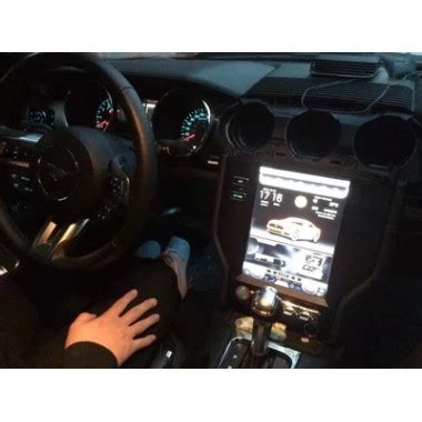 Приобрести Android магнитола 10,4 дюйма в стиле Tesla для Ford Mustang ...