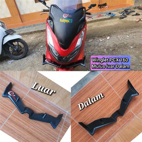 Jual Winglet Honda PCX 160 Cc Shopee Indonesia