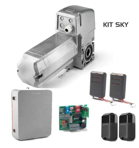 Kit Motor Erreka Sky De Tiro De Cadena Para Puertas Seccionales