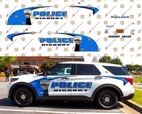 Hickory, NC Police Department — Cardinal Police Diecast