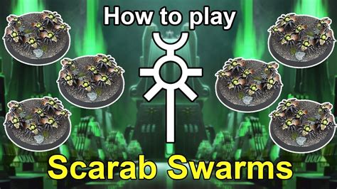 How To Play Necrons Scarab Swarm Youtube