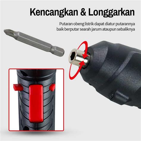 Jual Liangdi Obeng Listrik Cordless Screwdriver Q029 Alat Potong