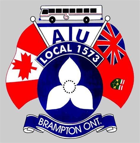 Atu Local 1573 Brampton Transit Sports Team Sport Team Logos Trade