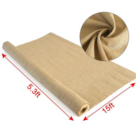 Reviews For Wellco 5 3 Ft X 15 Ft Gardening Burlap Roll Natural