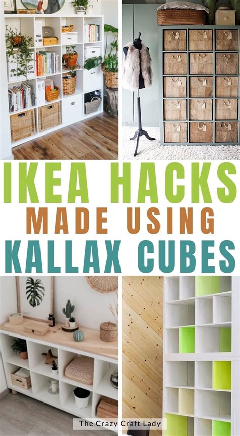 25 Ikea Kallax Hacks How To Customize Plain Storage Cubes 46 Off