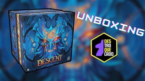 Unboxing Juego De Mesa Descent Leyendas De Las Tinieblas YouTube