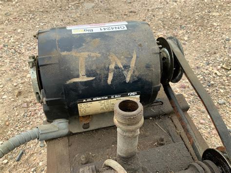 AO Smith Electric Motor W/water Pump BigIron Auctions