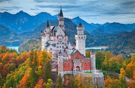 Neuschwanstein Castle 1080P HD Wallpaper