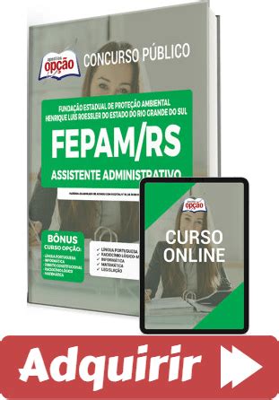 Material de Estudo Concurso da FEPAM RS 2022 2023 função Assistente