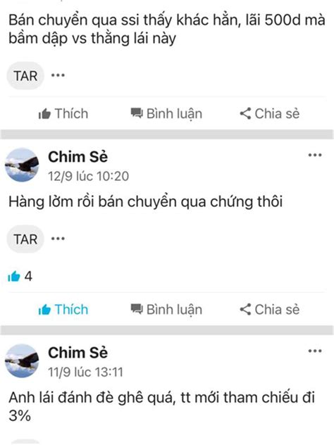 Khổ Thằng Chủ Tịch Thất đức Nhà đầu Tư Thất Thơ T