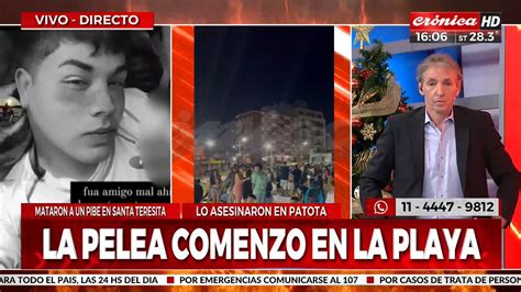 As Empez El Ataque En Patota Contra Tom S Tello En Santa Teresita