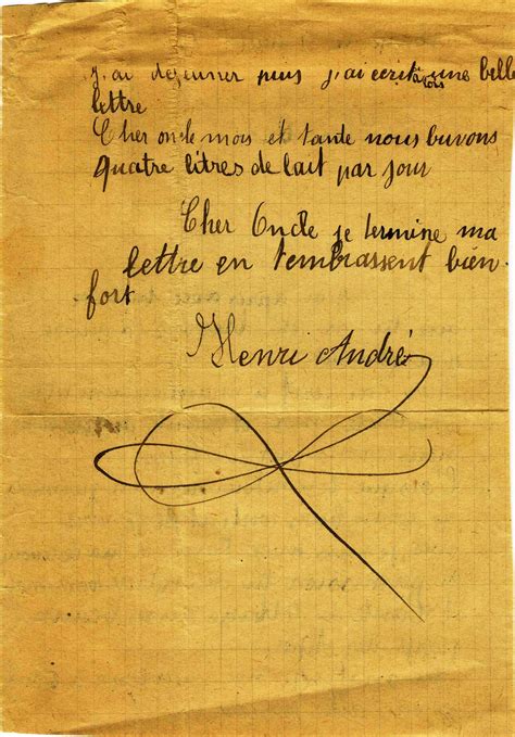 Lettre De Poilus Eme