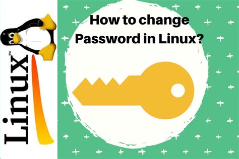 How To Change User Password In Linux Using Passwd Command