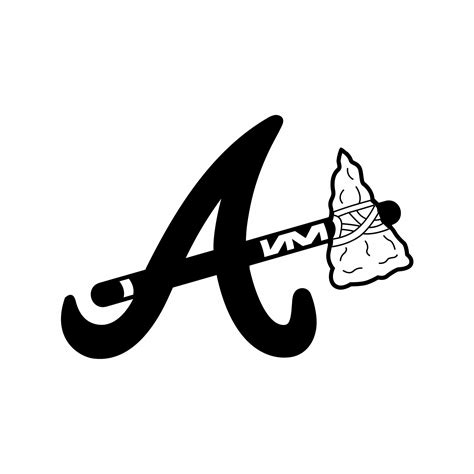 Atlanta braves logo transparent PNG 26555128 PNG