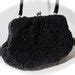 Black Beaded Evening Bag Walborg S Purse Collectible Etsy