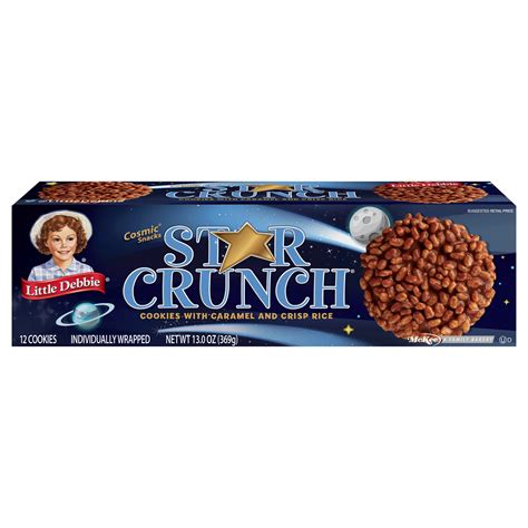 Little Debbie Star Crunch Cosmic Snacks Cookies Shop Snack Cakes At H E B