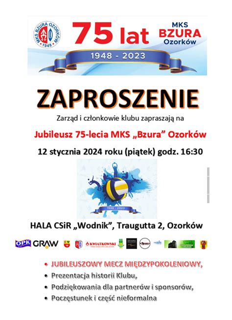 75 lat MKS Bzura Ozorków Ozorków24