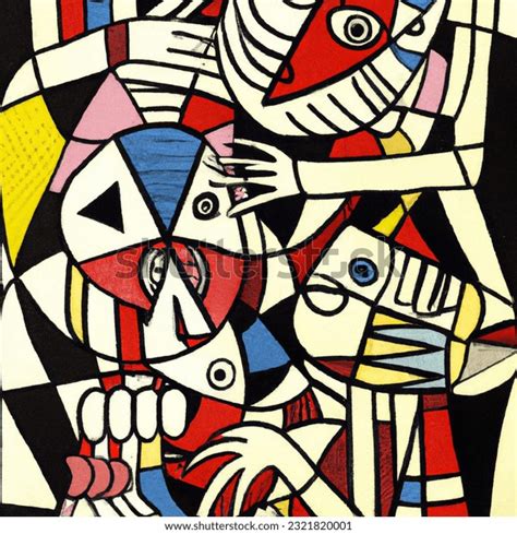 Cubism Art Picasso AI-generated image 2321820001 | Shutterstock