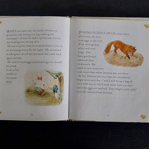 Beatrix Potter Peter Rabbit Collection Of 4 Hard Cover Books Vintage