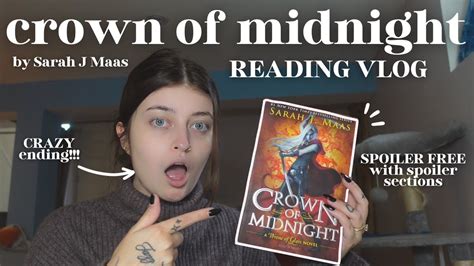 READING VLOG Crown Of Midnight By Sjm CRAZY ENDING Spoiler