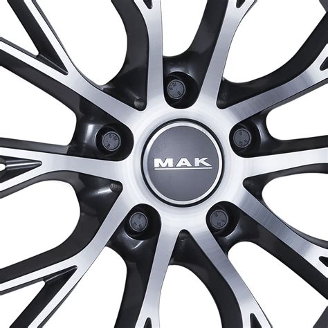 Mak Munchen Gun Metal Mirror Face Wider Rear Alloy Wheels Wheelbase