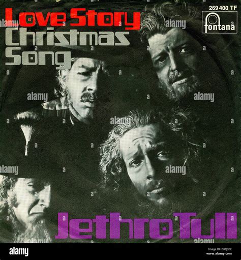 Vintage Single Record Cover Jethro Tull Christmas Song D 1969