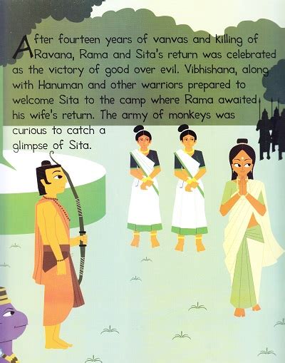 Rama Returns To Ayodhya Ramayana Stories Om Books International