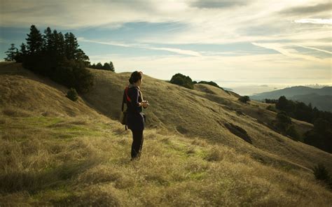 Wallpaper Sports Landscape Women Outdoors Hill Rock Nature