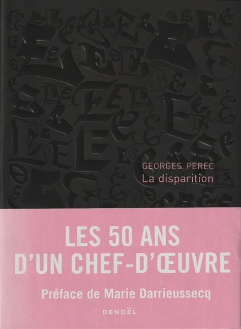 La Disparition Association Georges Perec