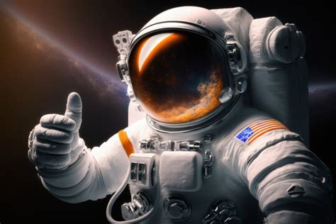 Astronaut Thumbs Up