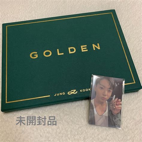 ジョングク Golden Weverse 購入特典トレカ 未開封アルバム セット By メルカリ