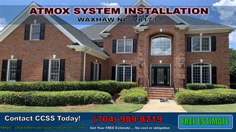 Atmox Crawlspace Installation Waxhaw Nc Charlotte Crawlspace