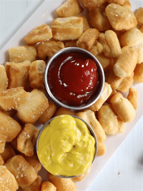 Air Fryer Pizza Dough Nuggets Fork To Spoon